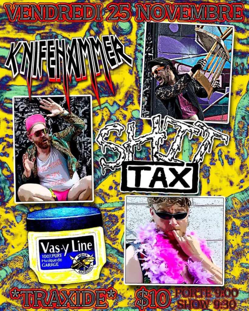 KNIFEHAMMER SHIT TAX VAS-Y LINE