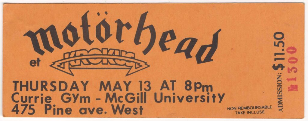 MOTORHEAD KROKUS