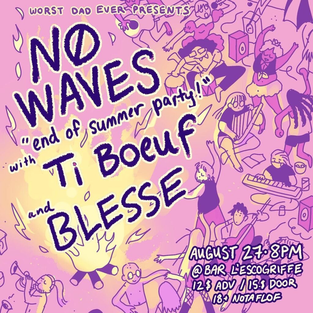 NO WAVES TI-BOEUF BLESSE