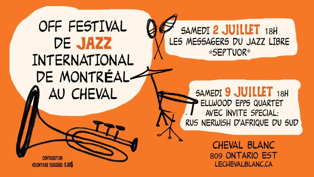 LES MESSAGERS DU JAZZ LIBRE ELLWOOD EPPS QUARTET RUS NERWISH