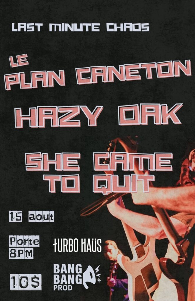 LE PLAN CANETON HAZY OAK SHE CAME TO QUIT
