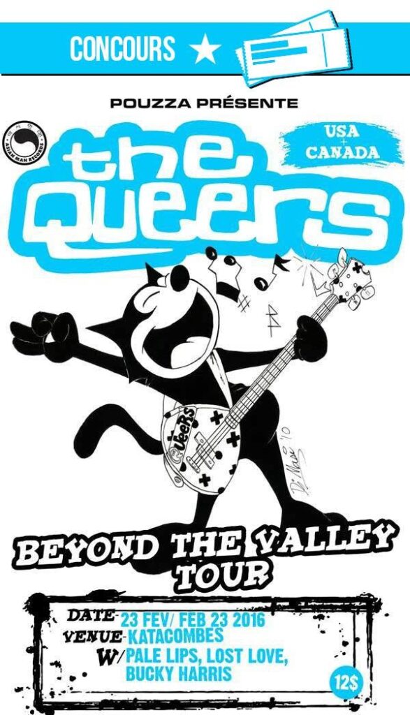 THE QUEERS PALE LIPS LOST LOVE BUCKY HARRIS