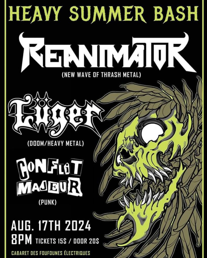 REANIMATOR LÜGER CONFLIT MAJEUR