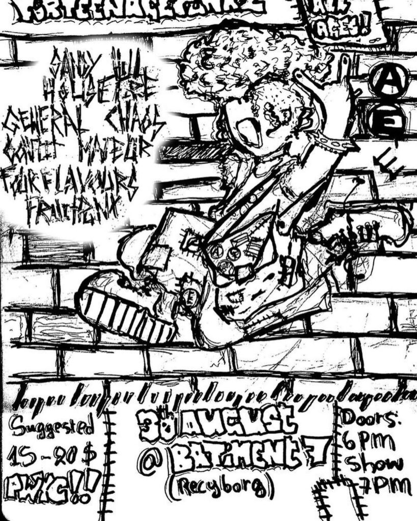 SANDY HILL HOUSEFIRE GENERAL CHAOS CONFLIT MAJEUR FOUR FLAVOURS FRUIT PUNCH