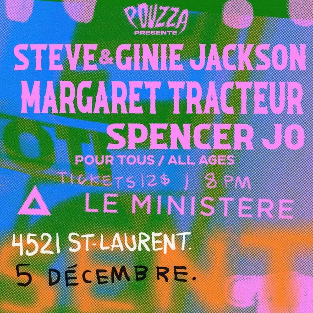 STEVE & GINIE JACKSON MARGARET TRACTEUR SPENCER JO