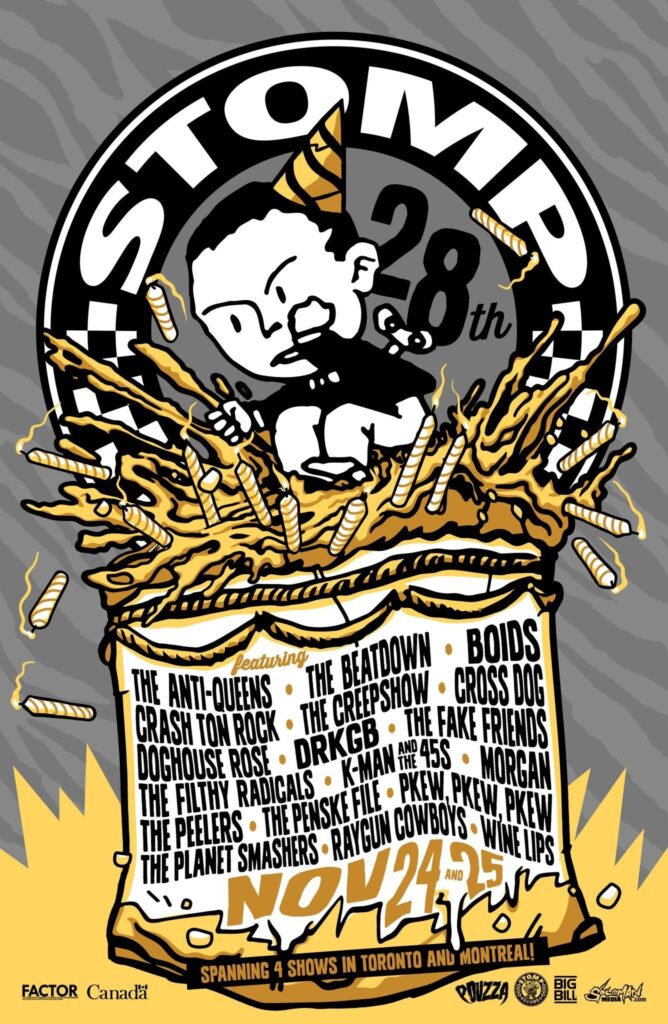 THE ANTI-QUEENS THE BEATDOWN BOIDS CRASH TON ROCK THE CREEPSHOW CROSS DOG DOGHOUSE ROSE DRK.GB THE FAKE FRIENDS THE FILTHY RADICALS K-MAN AND THE 45S MORGAN THE PEELERS THE PENSKE FILE PKEW, PKEW, PKEW THE PLANET SMASHERS RAYGUN COWBOYS WINE LIPS