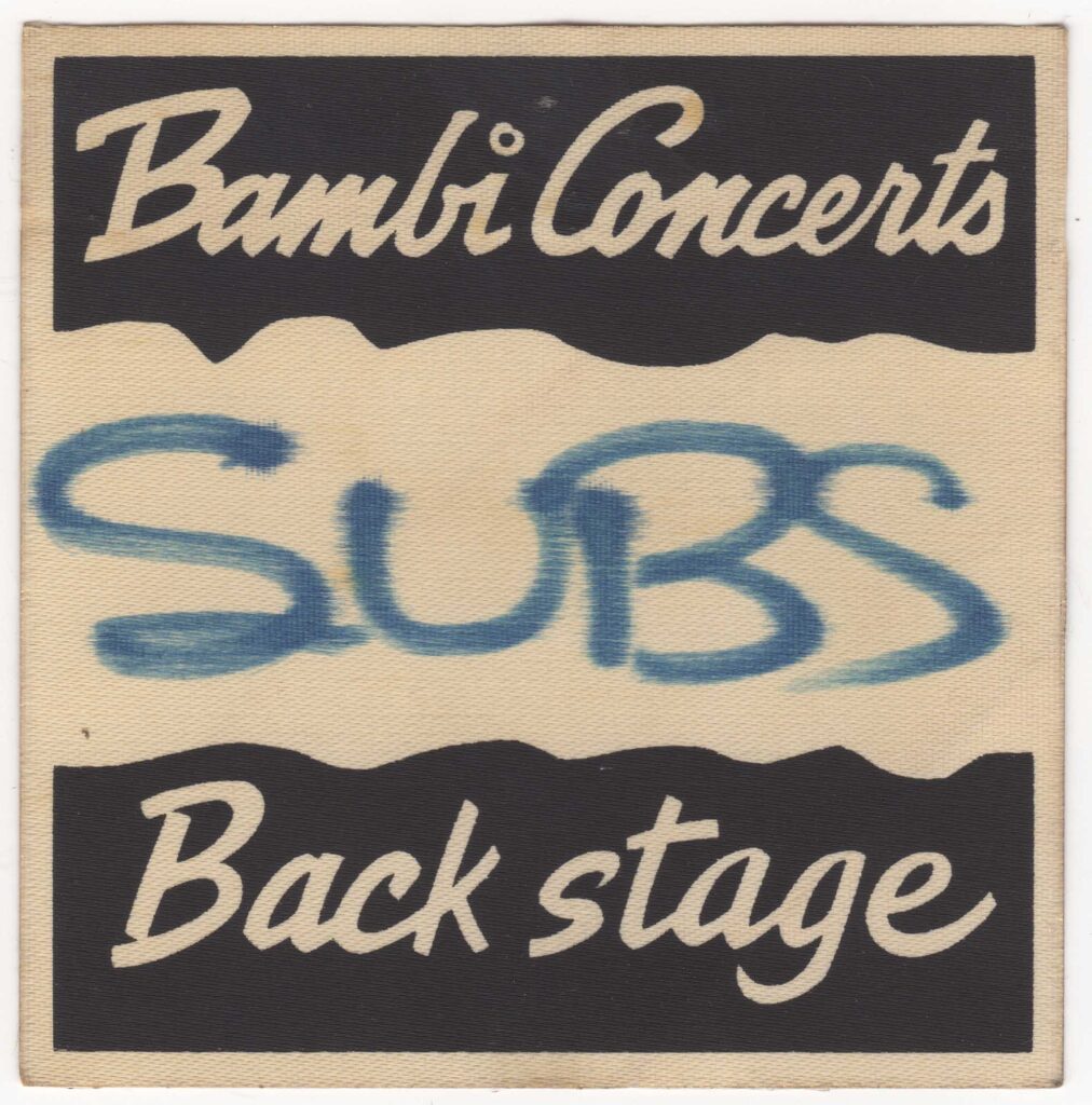 UK SUBS ANTI-NOWHERE LEAGUE