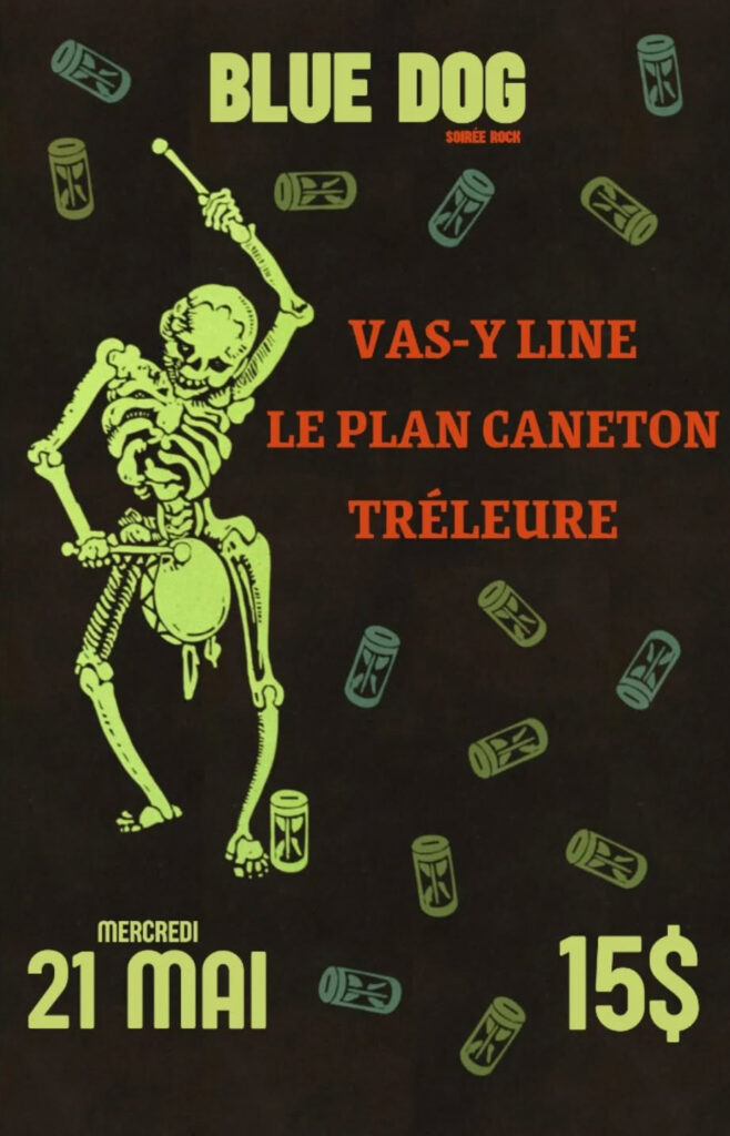 VAS-Y LINE LE PLAN CANETON TRÉLEURE