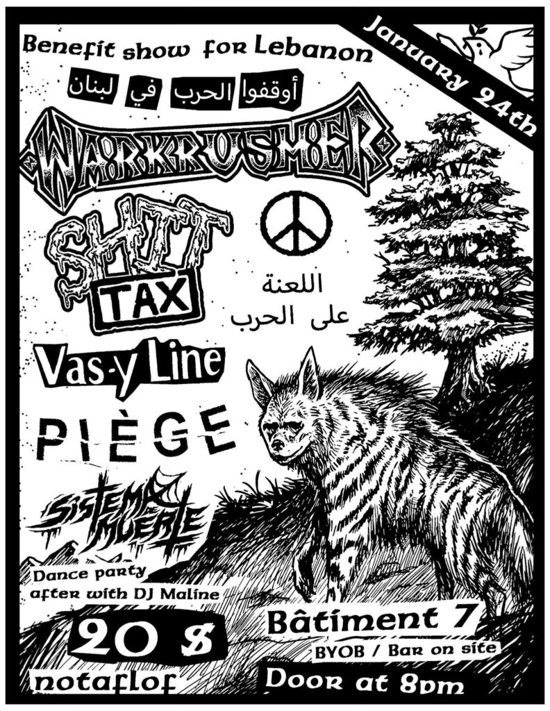WARKRUSHER SHIT TAX VAS-Y LINE PIÈGE SISTEMA MUERTE