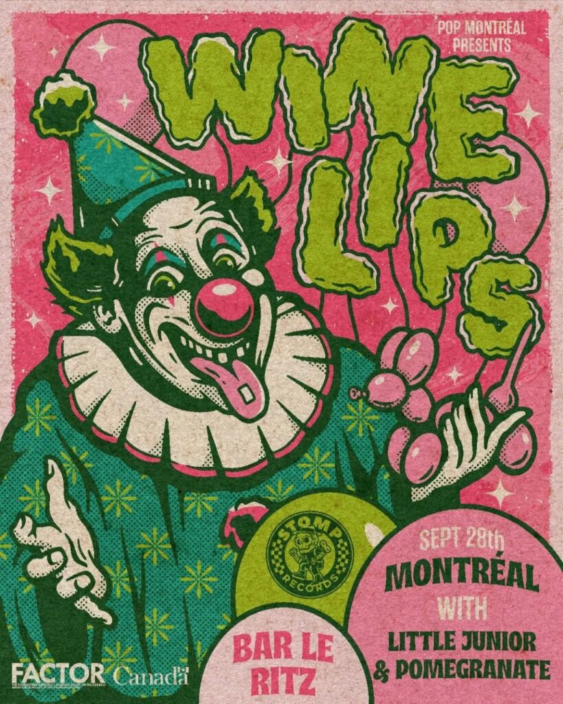 WINE LIPS LITTLE JUNIOR POMEGRANATE