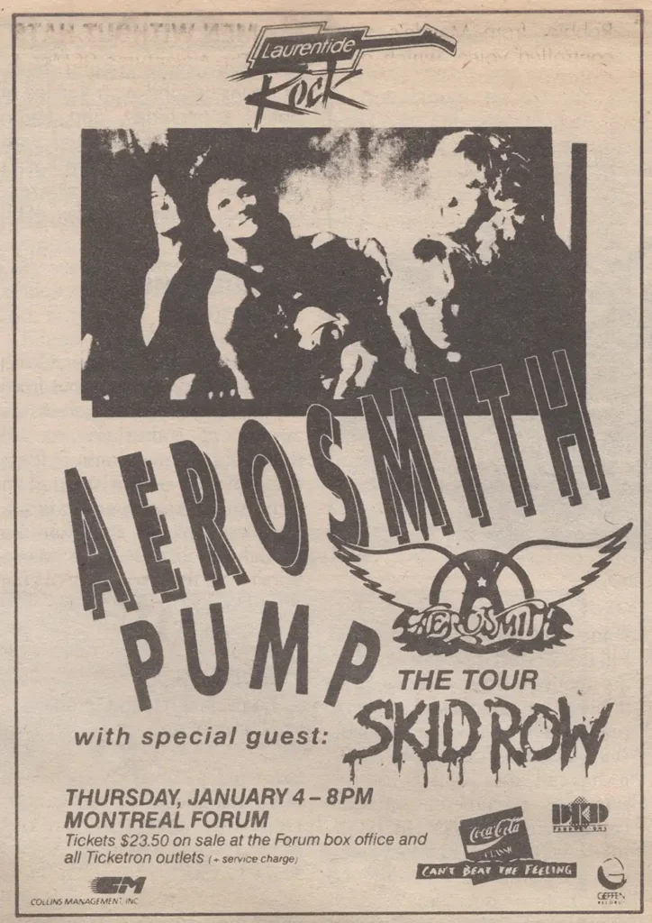 AEROSMITH SKID ROW