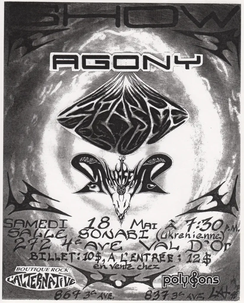 AGONY SPASME ANHKREHG
