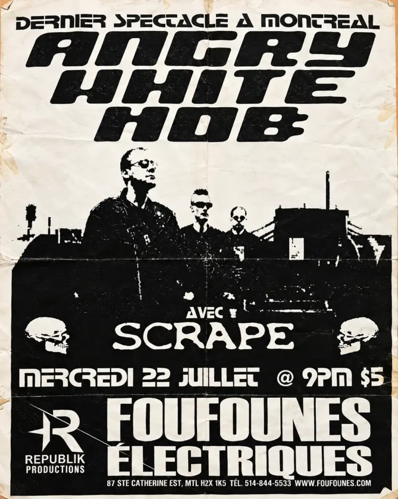 ANGRY WHITE MOB SCRAPE