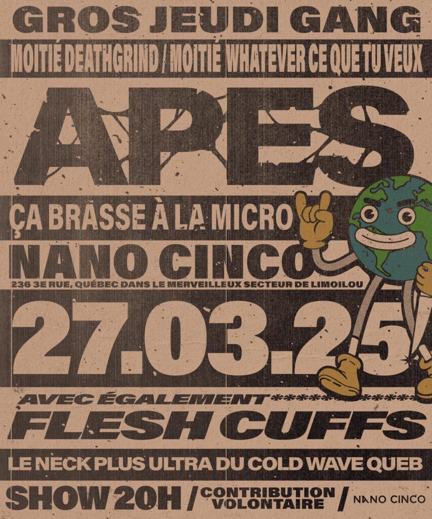 APES NANO CINCO FLESH CUFFS