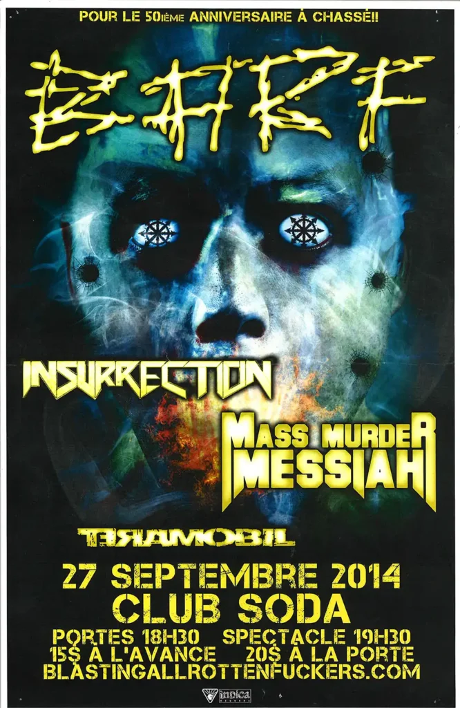 BARF INSURRECTION MASS MURDER MESSIAH TERAMOBIL