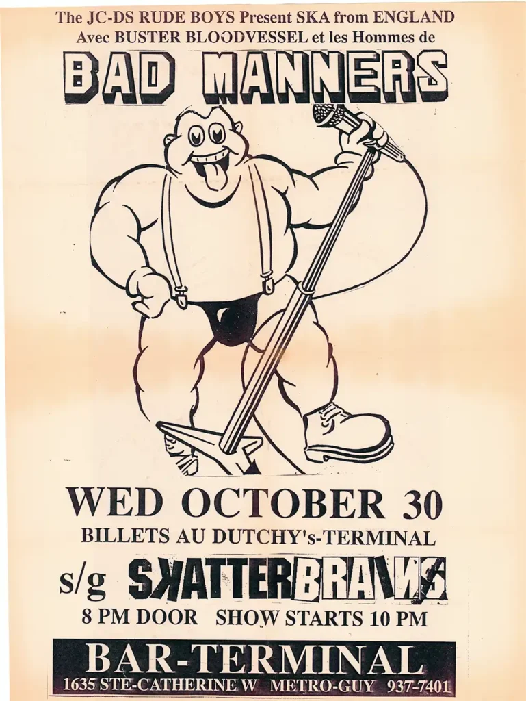 BAD MANNERS SKATTERBRAINS
