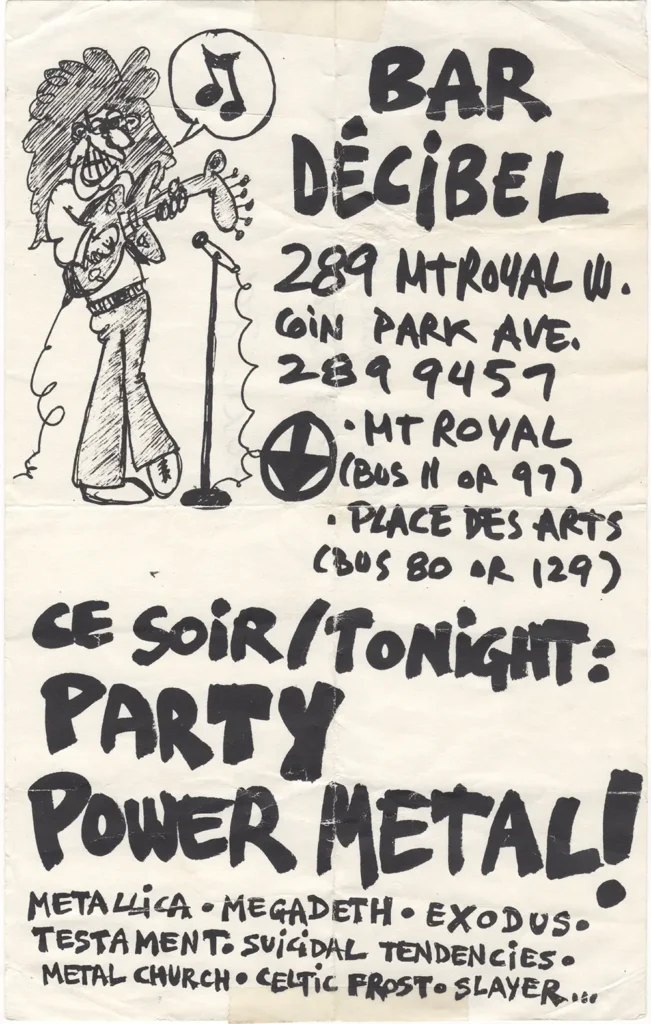 PARTY POWER MÉTAL BAR DÉCIBEL