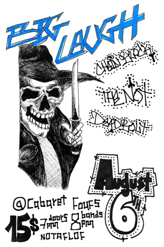 BIG LAUGH CHAIN BLOCK THE NOT DEADBOLT