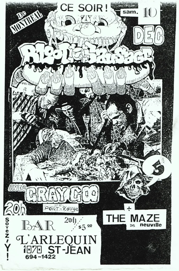 BLOOD SAUSAGE GRAY GOO THE MAZE