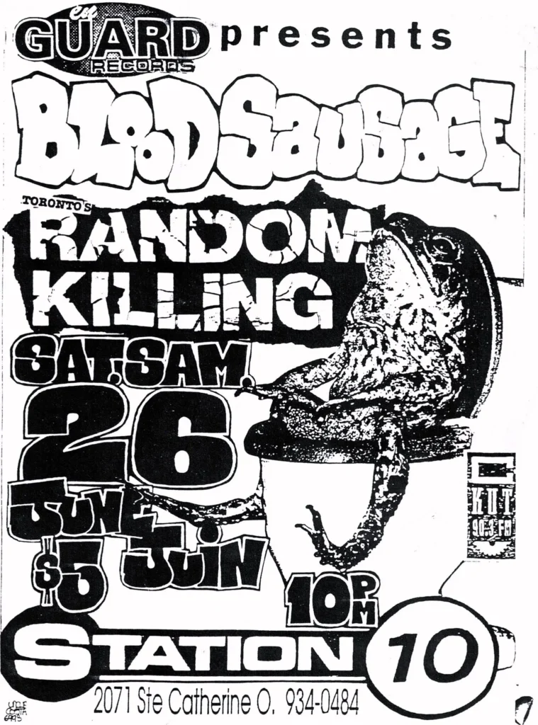 BLOOD SAUSAGE RANDOM KILLING