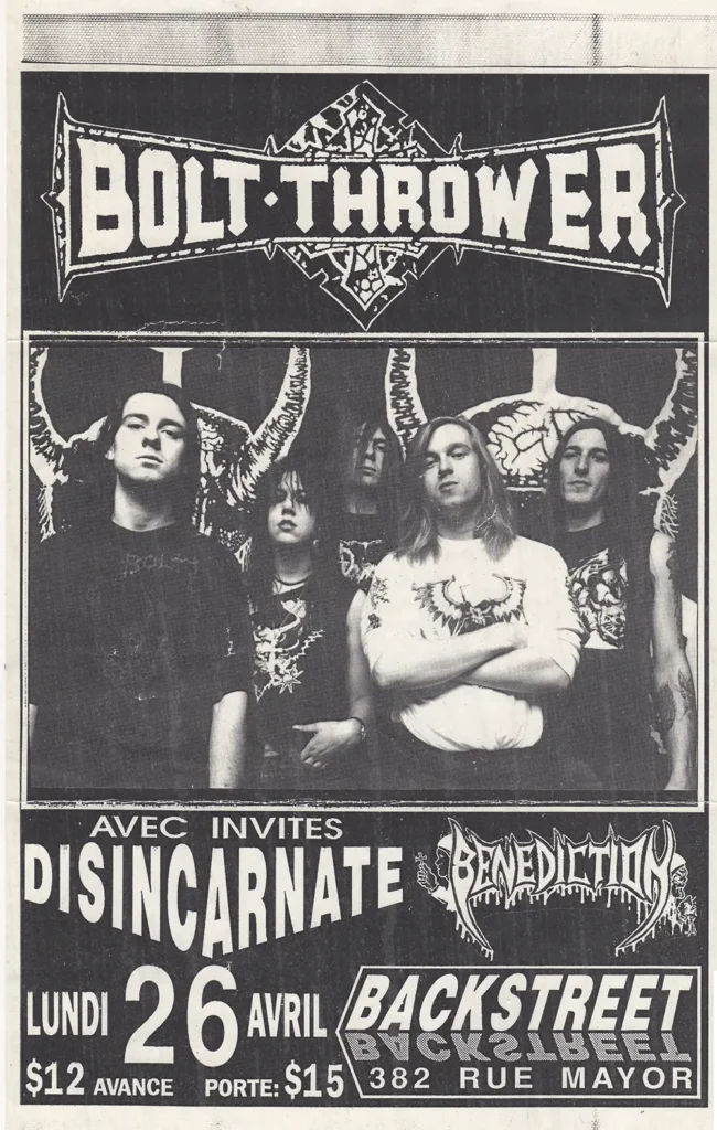 BOLT THROWER DISINCARNATE BENEDICTION