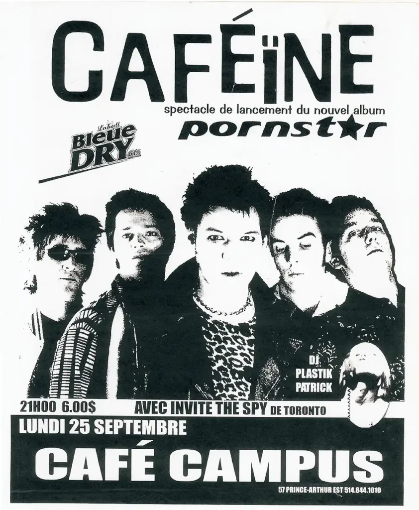 CAFEÏNE THE SPY DJ PLASTIK PATRIK