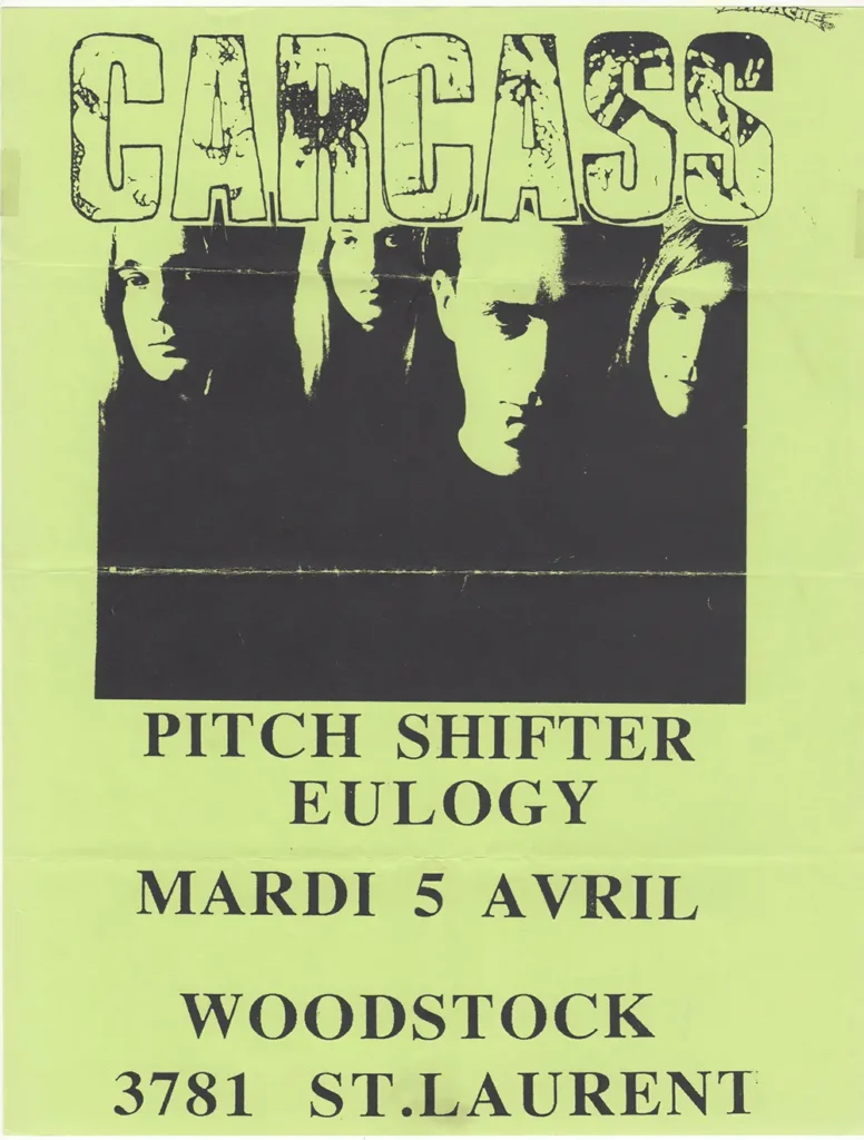 CARCASS PITCHSHIFTER EULOGY