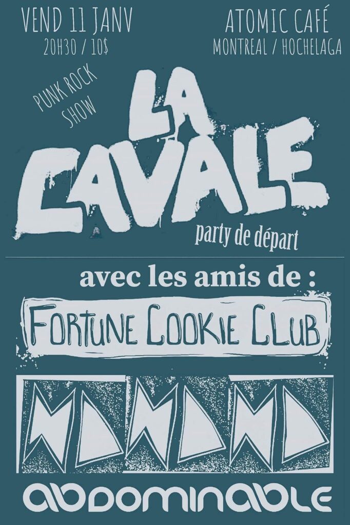 LA CAVALE FORTUNE COOKIE CLUB