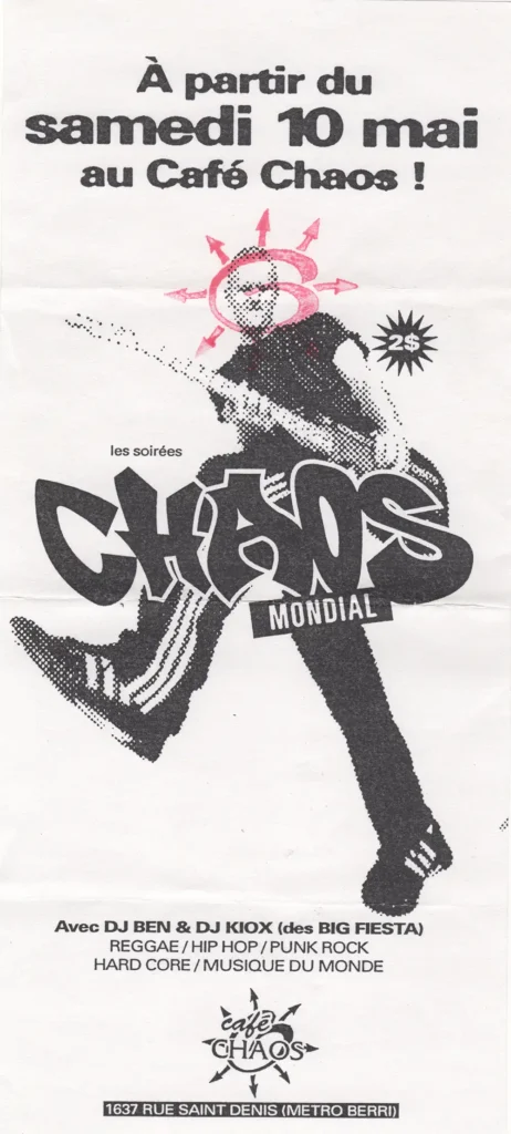CHAOS MONDIAL DJ BEN DJ KIOX