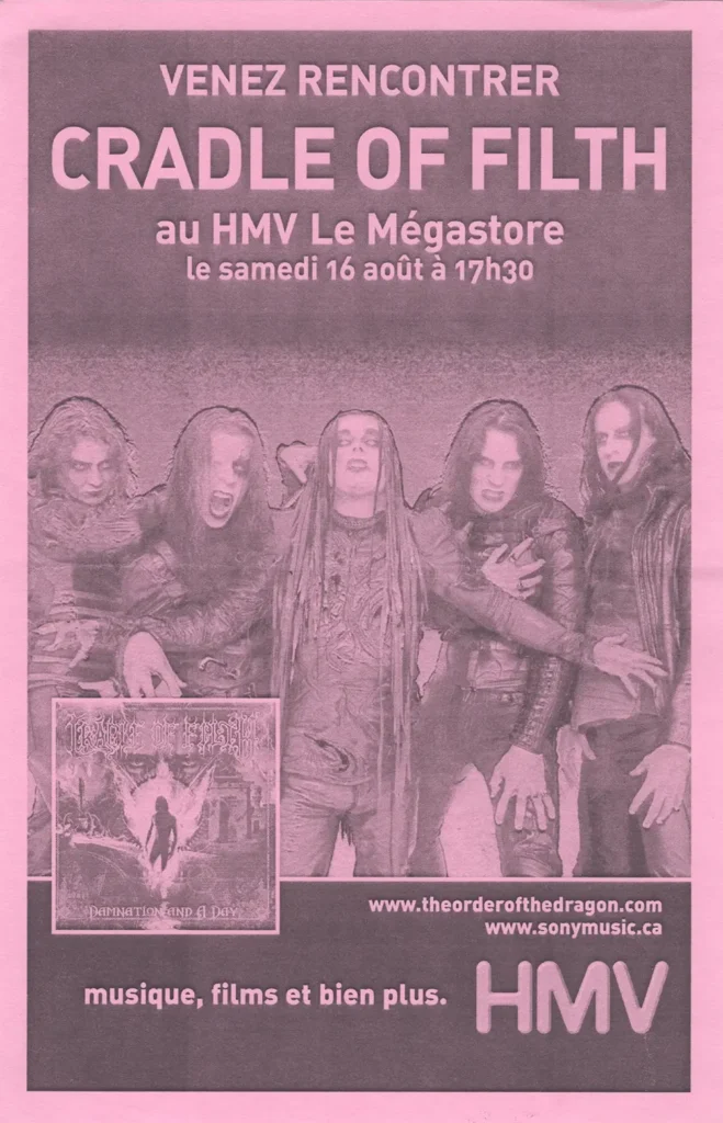 CRADLE OF FILTH