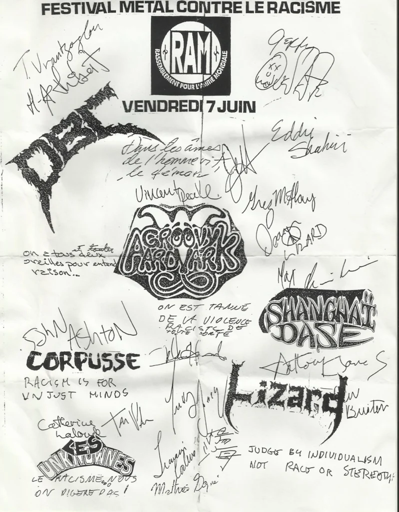 DBC GROOVY AARDVARK SHANGAÏ DAZE CORPUSSE LIZARD LES UNKNOWNES
