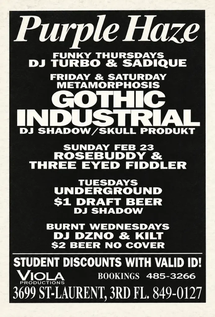 DJ TURBO SADIQUE DJ SHADOW SKULL PRODUKT ROSEBUDDY THREE EYED FIDDLER DJ DZNO KILT