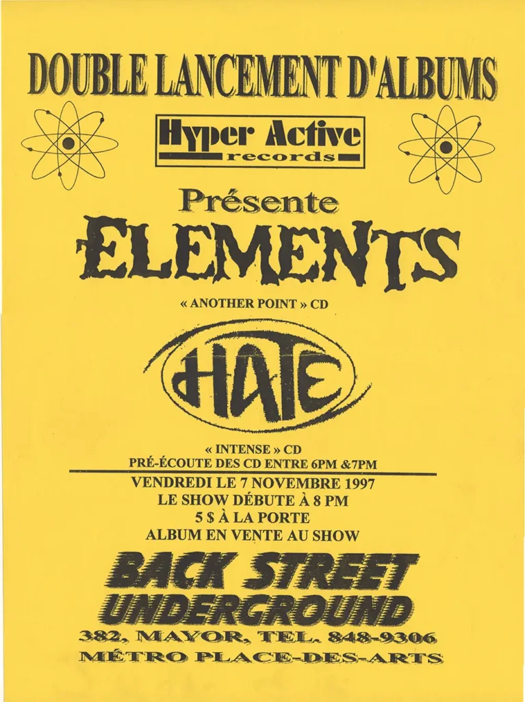 ELEMENTS HATE
