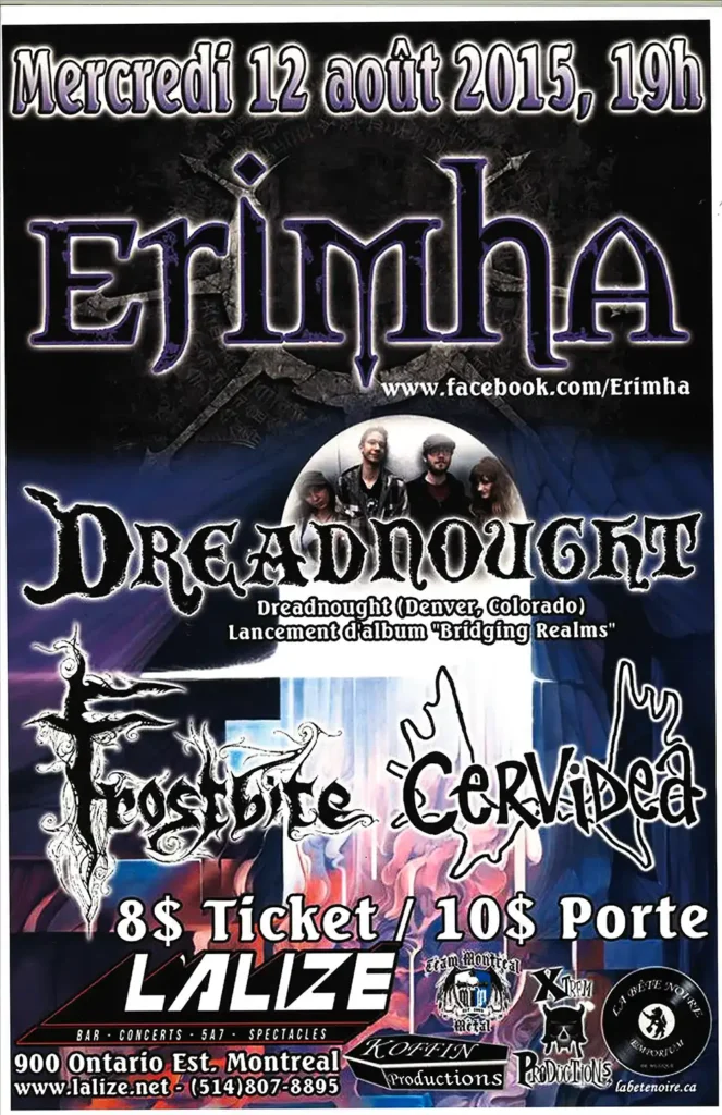 ERIMHA DREADNOUGHT FROSTBITE CERVIDEA