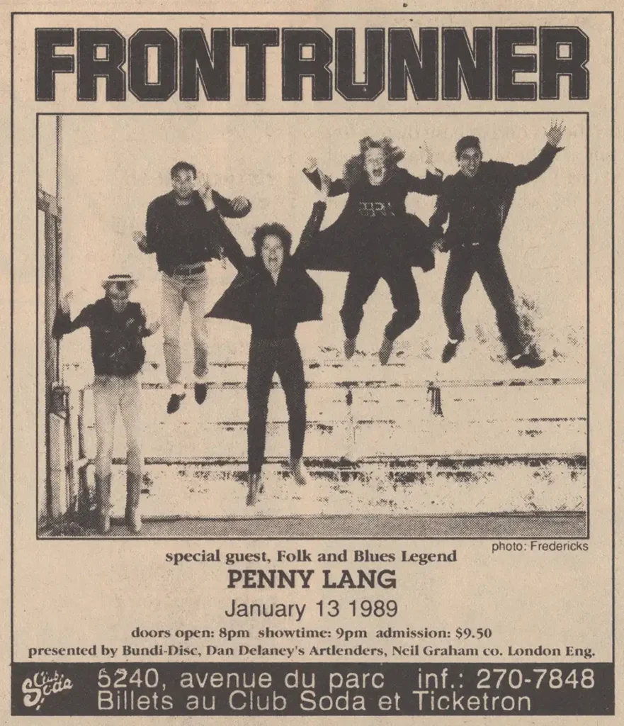 FRONTRUNNER PENNY LANG