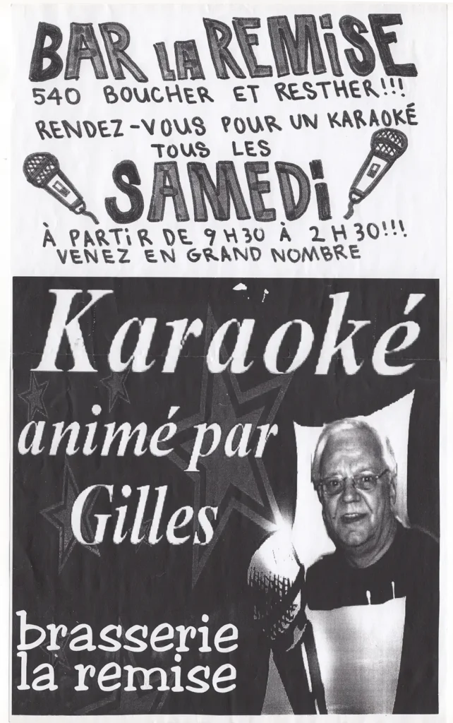 KARAOKÉ AVEC GILLES