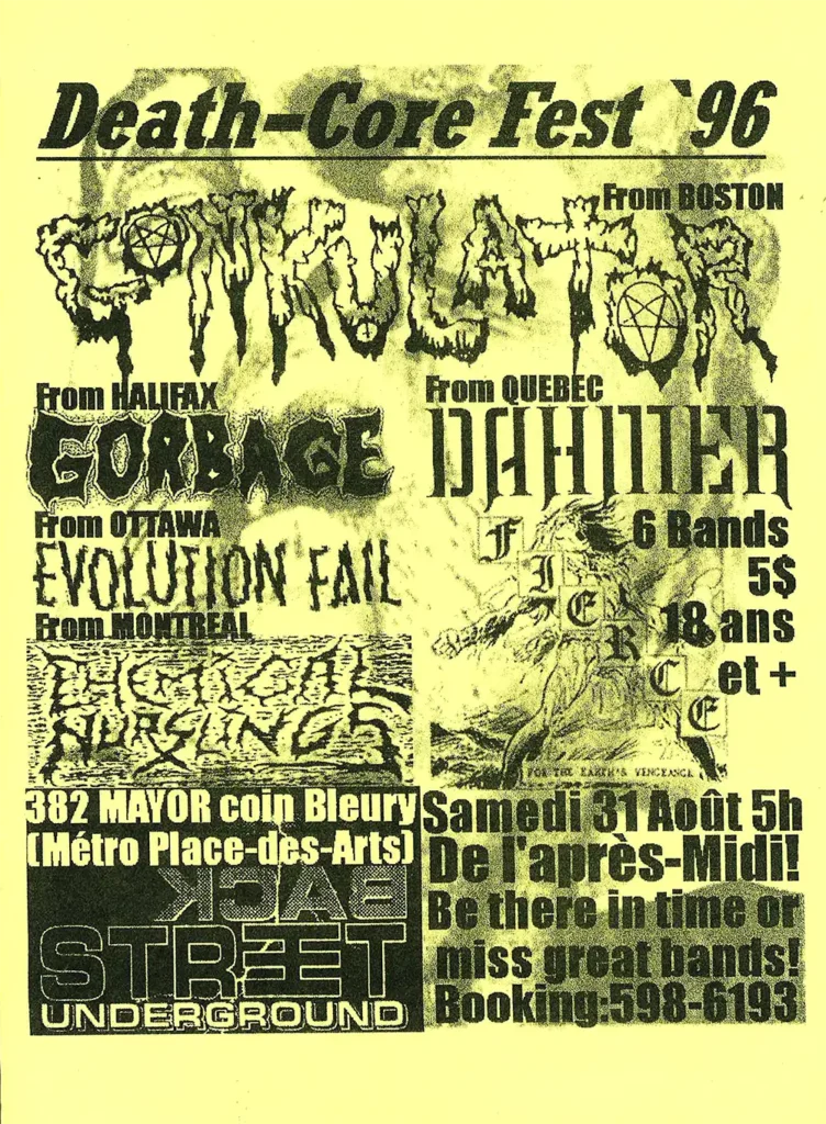GONKULATOR GORBAGE DAHMER EVOLUTION FAIL CHEMICAL NURSLINGS FIERCE