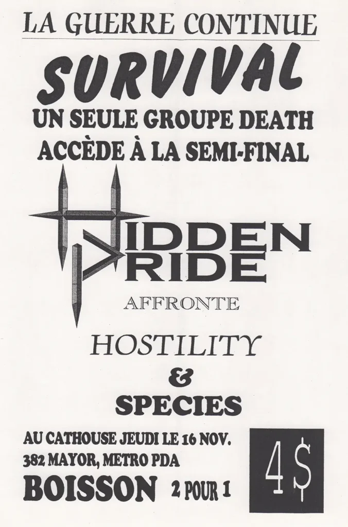 HIDDEN PRIDE HOSTILITY SPECIES