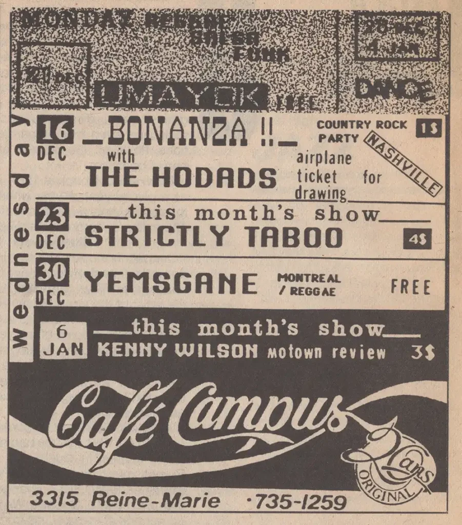 THE HODADS STRICTLY TABOO YEMSGANE KENNY WILSON