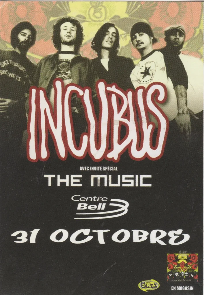 INCUBUS THE MUSIC