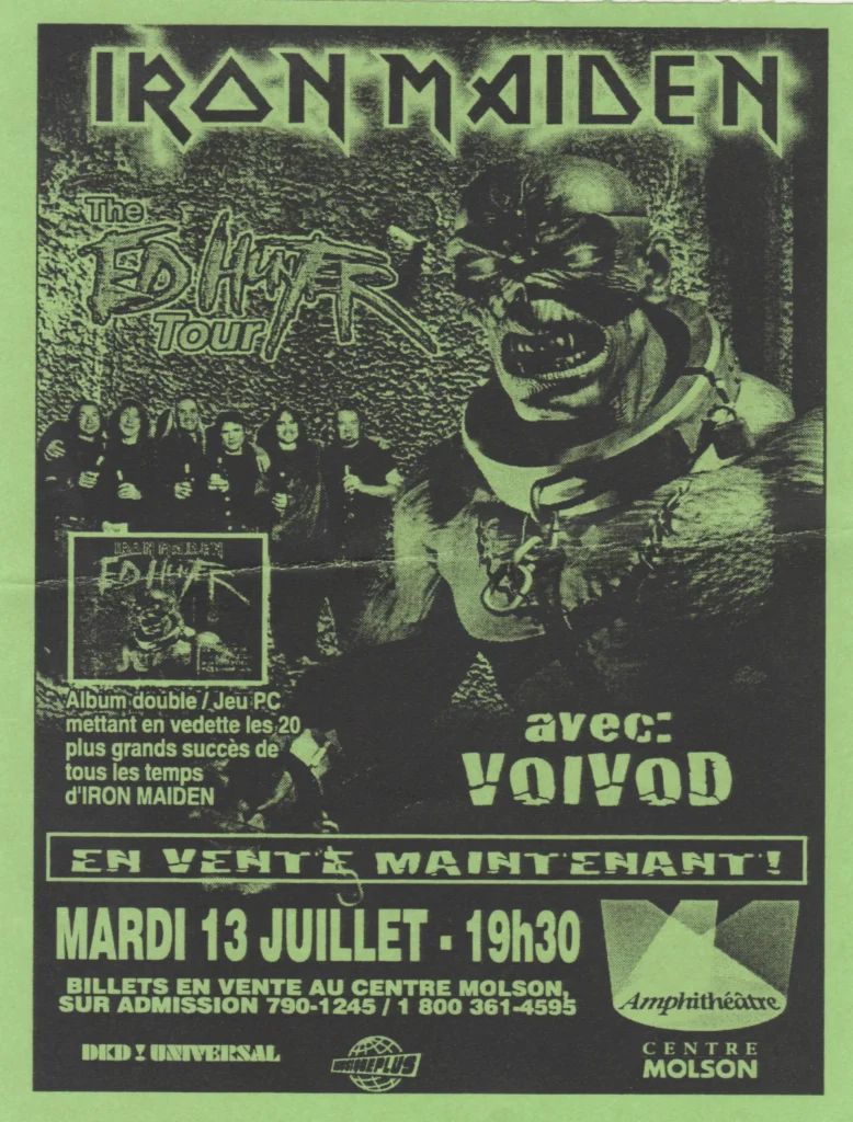 IRON MAIDEN VOÏVOD