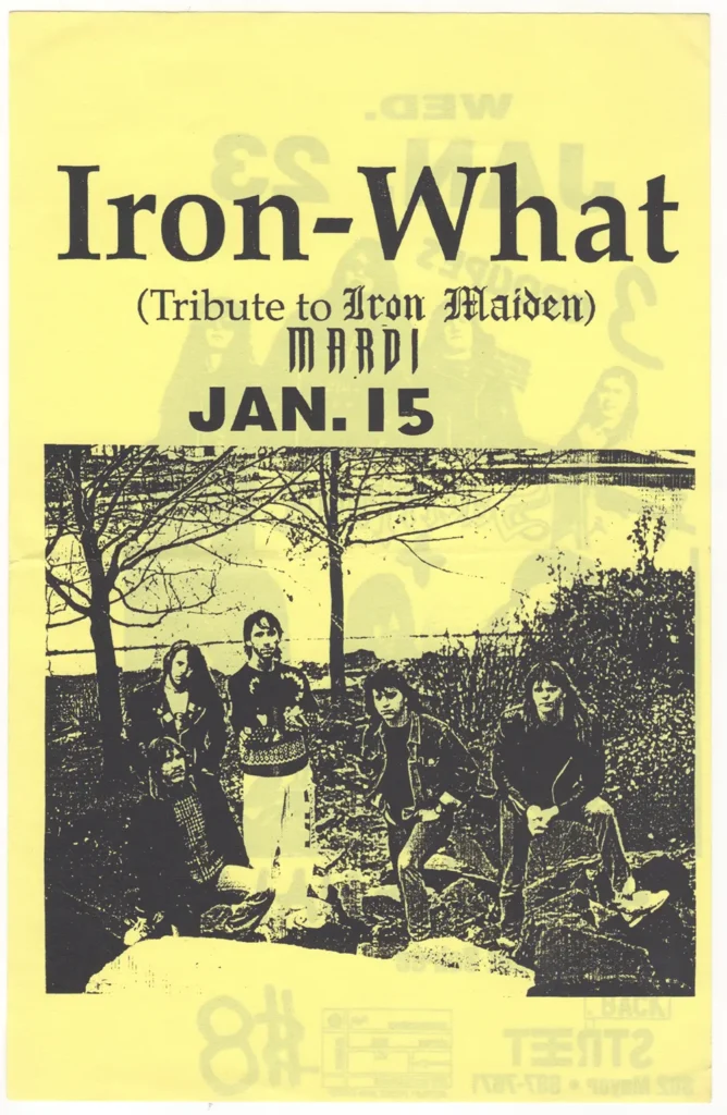 IRON WHAT HOMMAGE À IRON MAIDEN
