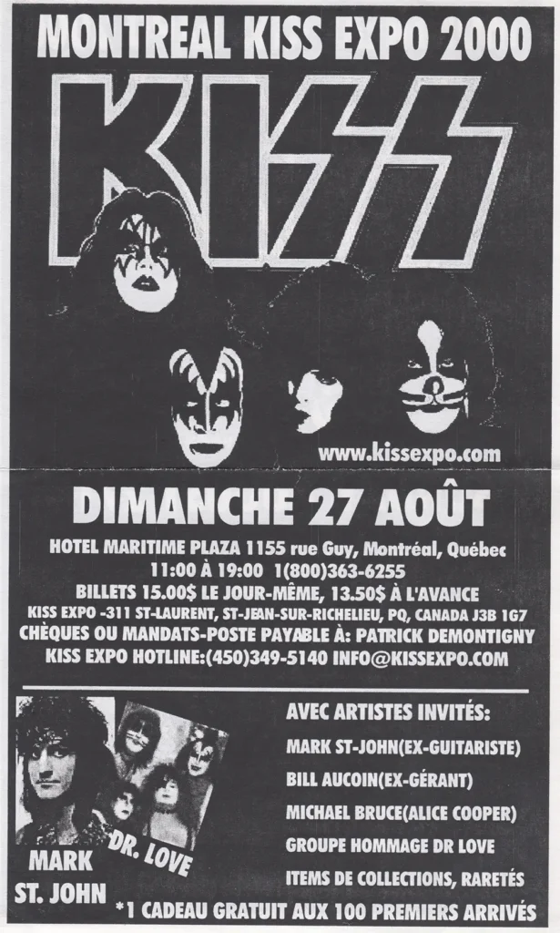 MONTRÉAL KISS EXPO 2000