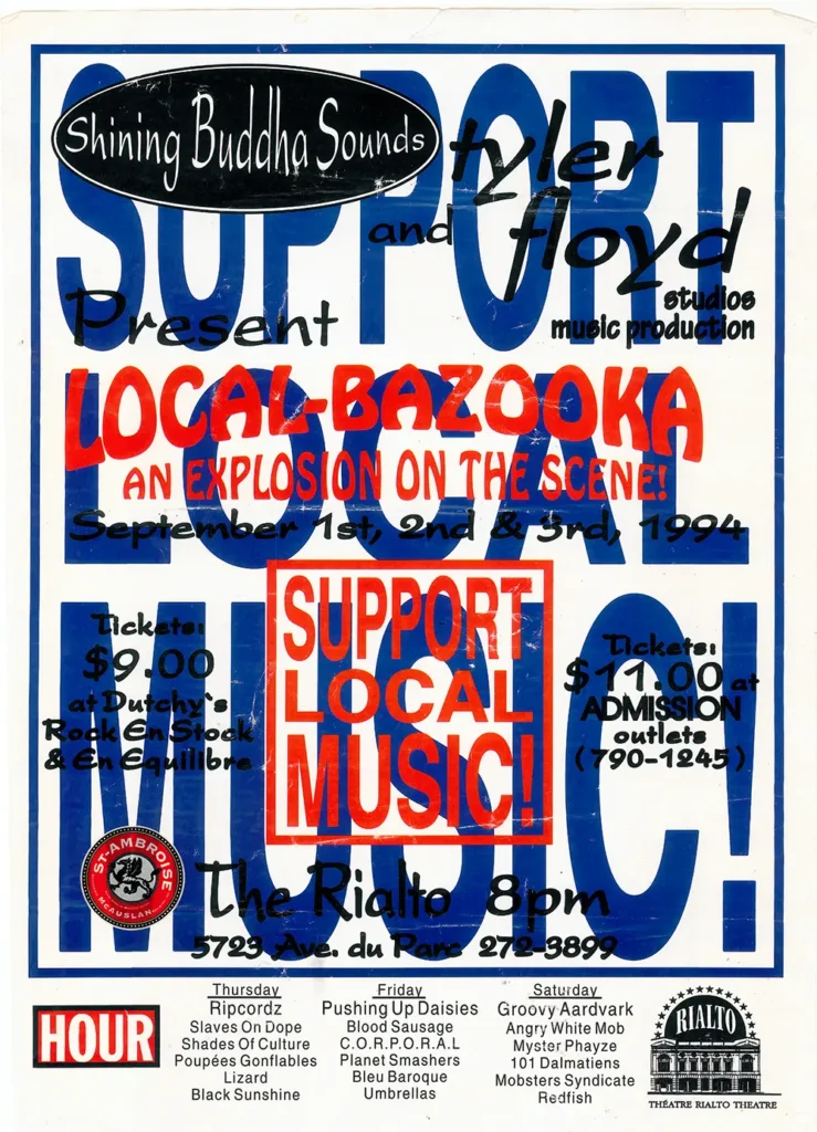 RIPCORDZ SLAVES ON DOPE SHADES OF CULTURE POUPÉES GONFLABLES LIZARD BLACK SUNSHINE PUSHING UP DAISIES BLOOD SAUSAGE C.O.R.P.O.R.A.L. PLANET SMASHERS BLEU BAROQUE UMBRELLAS GROOVY AARDVARK ANGRY WHITE MOB MYSTER PHAYZE 101 DALMATIENS MOBSTERS SYNDICATE REDFISH