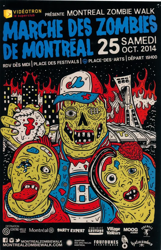 MARCHE DES ZOMBIES DE MONTRÉAL