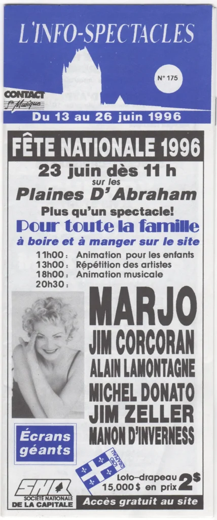 MARJO JIM CORCORAN ALAIN LAMONTAGNE MICHEL DONATO JIM ZELLER MANON D&rsquo;INVERNESS