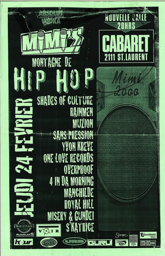 SHADES OF CULTURE RAINMEN MUZION SANS PRESSION YVON KREVE ONE LOVE RECORDS OVERPROOF 4 IN DA MORNING MANCHILDE ROYAL HILL MISERY & GUNDEL S’KATRICE MIMI’S
