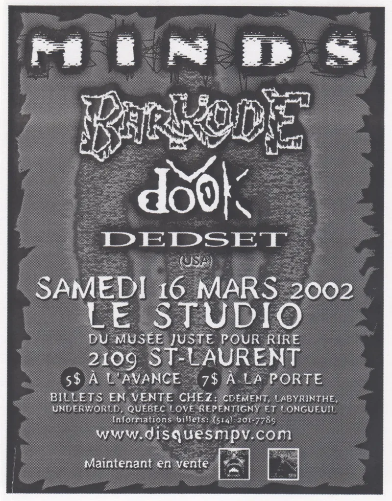 MINDS BARKODE DOOK DEDSET