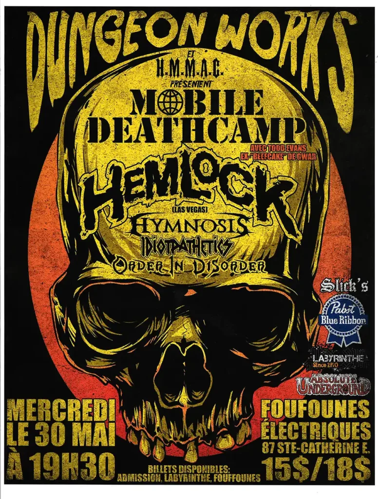 MOBILE DEATHCAMP HEMLOCK HYMNOSIS IDOPATHETICS ORDER IN DISORDER