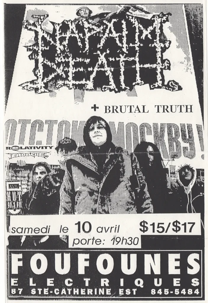 NAPALM DEATH BRUTAL TRUTH
